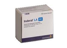 Inderal 80mg 40 Tabs -(Inderalici) Propranolol hydrochloride